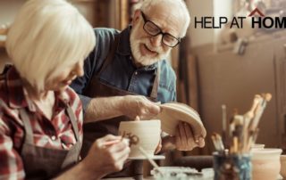 A senior with a hobby can be healthier than one without one.